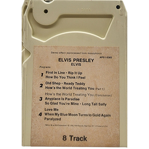 Set Of Three Elvis Presley 8-Tracks Speedway The Sun Sessions Elvis - Picture 7 of 7